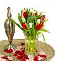 Sweetheart tulips - Tulpaner - Skicka blommor %city%